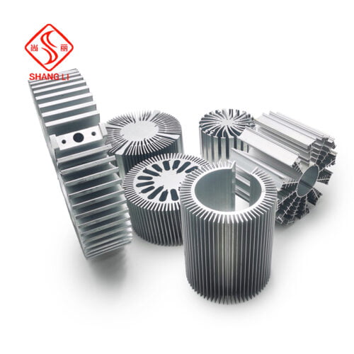 Custom aluminium heat sinks sunflower heat sinks