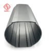 Large Black Round Extruded Housing Electronic Device Enclosure