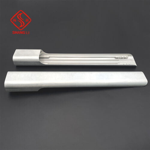 Aluminium crossbar fitting for vertical reading light