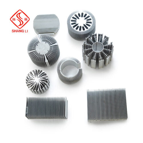Custom aluminium heat sinks sunflower heat sinks-comb heat sinks