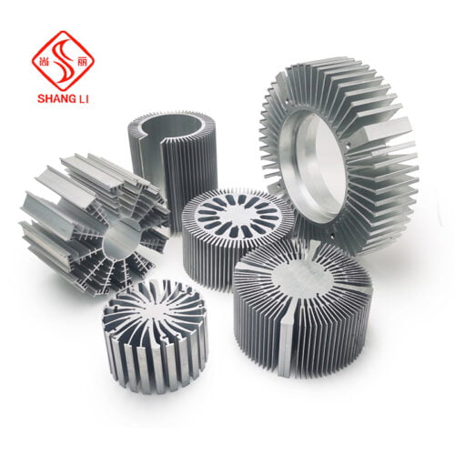 Custom aluminium heat sinks sunflower heat sinks