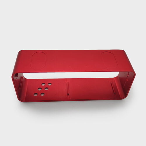 Aluminium square tube enclosure Multimedia mini stereo enclosure
