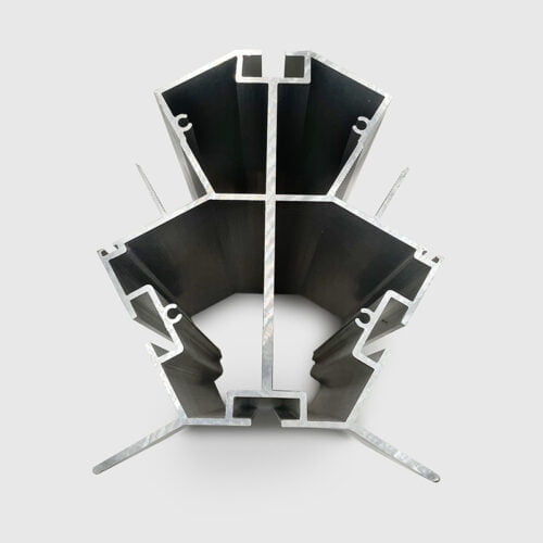 Custom Extruded Radiator Channel Aluminum Profiles