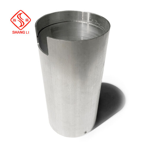 Customised cylindrical electromechanical aluminium enclosures