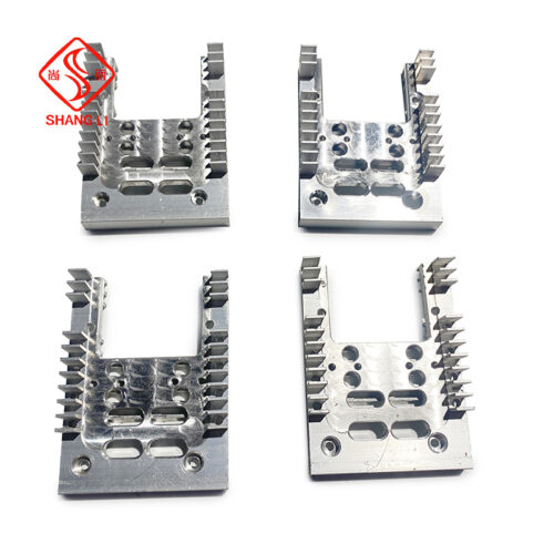 Aluminium heat sinks CNC machining electronic heat sinks