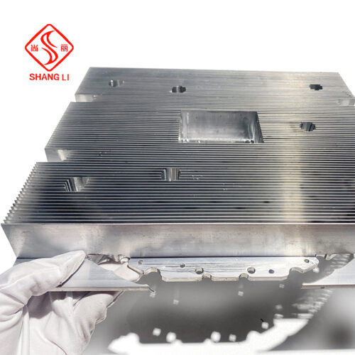 Aluminium heat sink CNC oxidation high power electronic heat sink