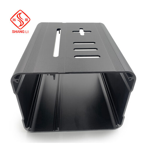 Customised CNC machined anodised aluminium alloy enclosure
