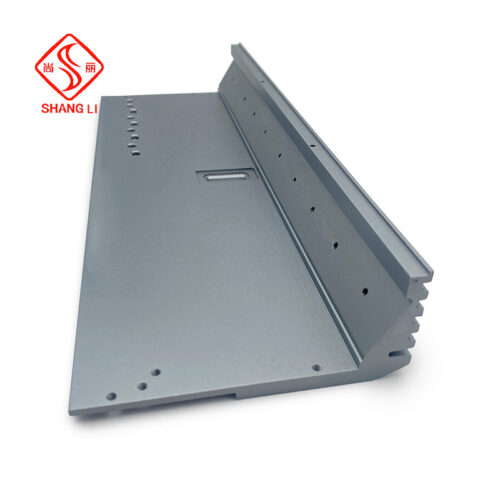 Industrial aluminium profile shaped enclosure aluminium alloy shell