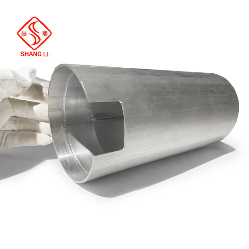 Customised cylindrical electromechanical aluminium enclosures