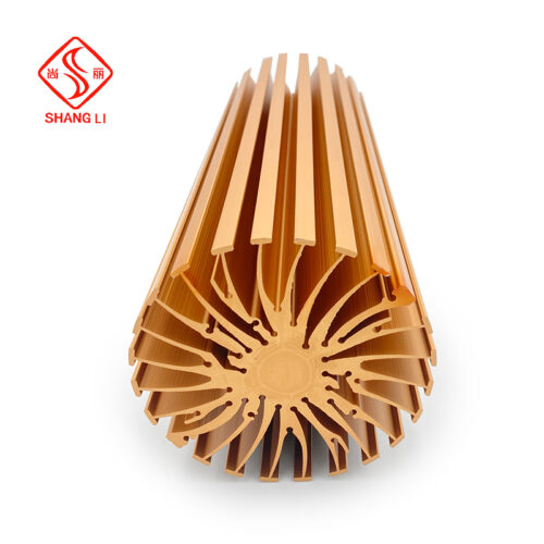 Aluminium alloy sunflower heat sink aluminium profiles