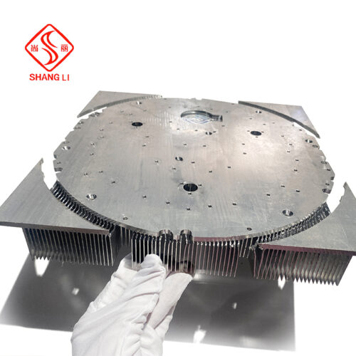Aluminium heat sink CNC oxidation high power electronic heat sink