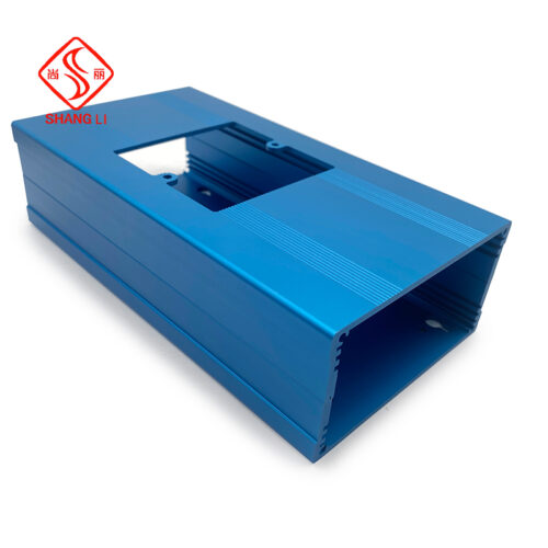 Aluminium enclosure for inverters Matte plated and polished