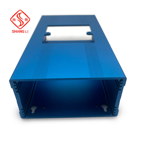Aluminium enclosure for inverters Matte plated and polished