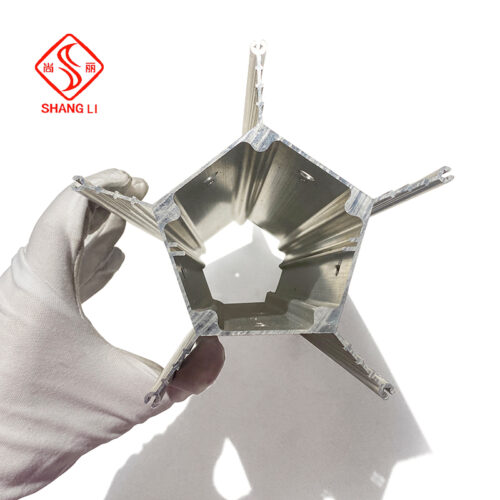 Shaped aluminium profiles