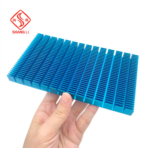 Electronic Chip Routing Heat Sinks Cooling Aluminium Block