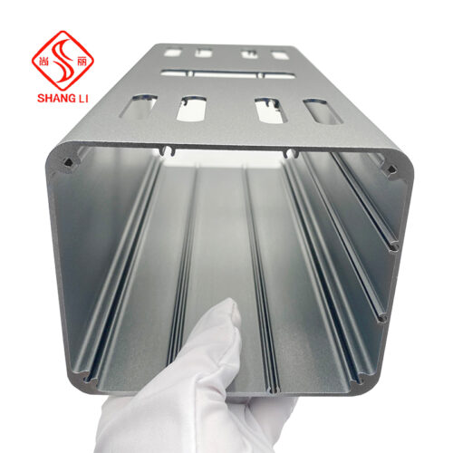 Custom aluminium enclosure power supply chassis enclosure