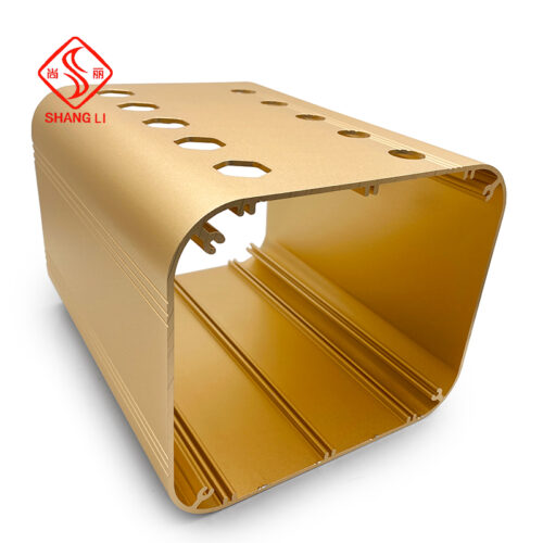 Custom CNC machined aluminium enclosure for power supply