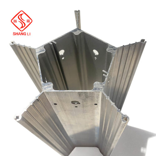Shaped aluminium profiles