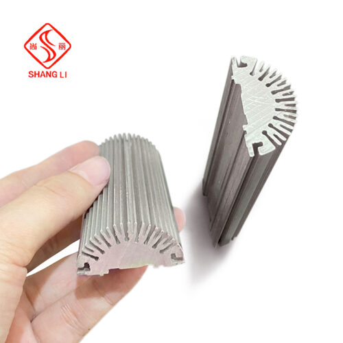 Industrial aluminium profile custom heat sink aluminium alloy parts