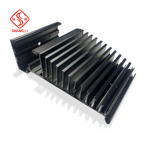 High power industrial aluminium alloy electronic heat sink