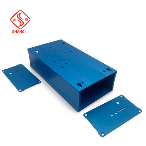 Aluminium enclosure for inverters Matte plated and polished